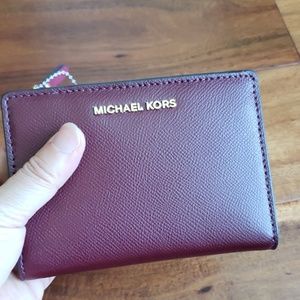 Michael kors honey pieces MD card case carryall